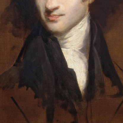 Ritratto Di Gentiluomo John Hoppner jhp22 quadro stampato su tela