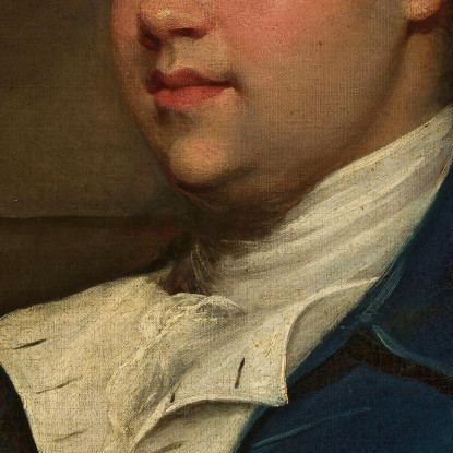 Ritratto Di Un Uomo John Hoppner jhp24 quadro stampato su tela