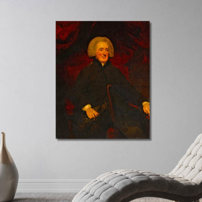 Ritratto Di Charles Moss Arcidiacono Di Colchester E Vescovo Di Bath E Wells John Hoppner jhp27 quadro stampato su tela