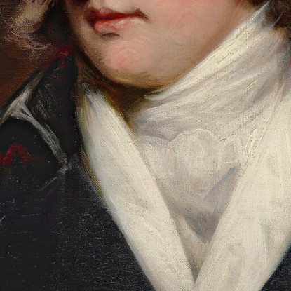 Ritratto Di Charles Rose Ellis 1771-1845 1 San Barone Seaford John Hoppner jhp28 quadro stampato su tela