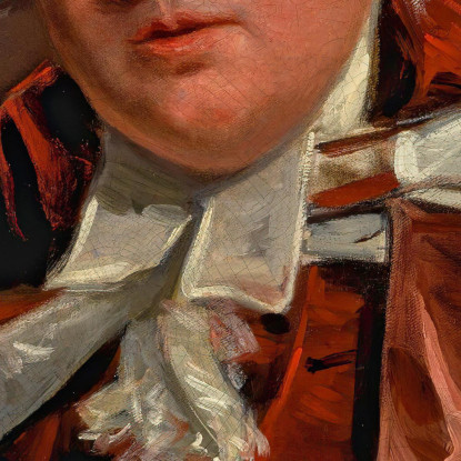 Ritratto Del Dottor Edmund Ayrton 1704-1808 John Hoppner jhp29 quadro stampato su tela