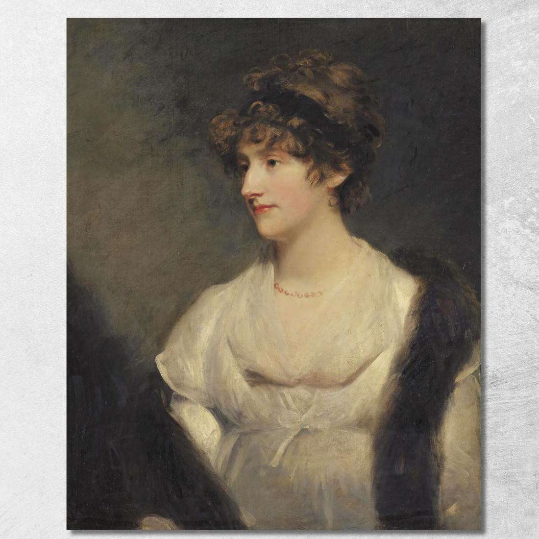 Ritratto Di Jane Frere Lady Orde John Hoppner jhp31 quadro stampato su tela