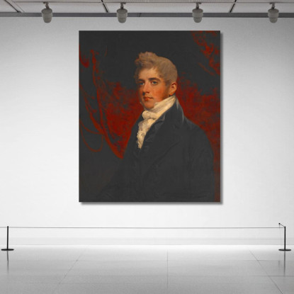 Ritratto Di William Inigo Jones John Hoppner jhp35 quadro stampato su tela
