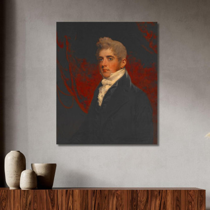 Ritratto Di William Inigo Jones John Hoppner jhp35 quadro stampato su tela