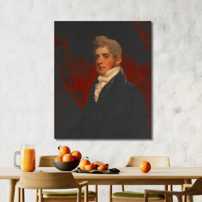 Ritratto Di William Inigo Jones John Hoppner jhp35 quadro stampato su tela