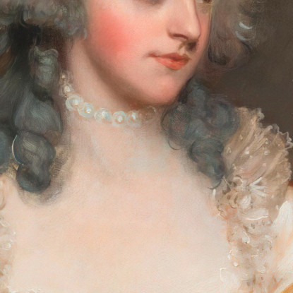 Susannah Edith Lady Rowley John Hoppner jhp38 quadro stampato su tela