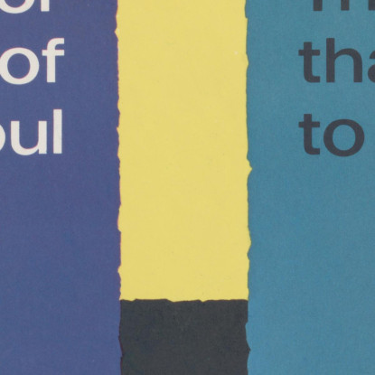 Un'Ancora Dell'Anima Joseph Binder jbn2 quadro stampato su tela