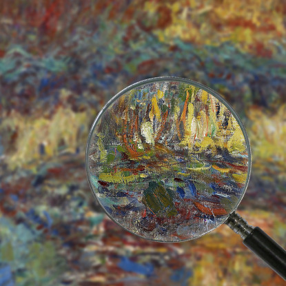 La Passerella Giapponese Claude Monet mnt228 quadro stampato su tela