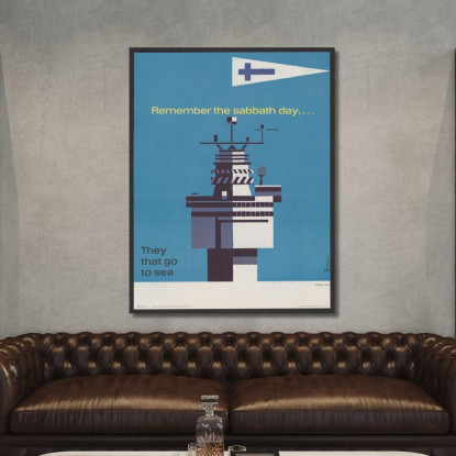 Ricorda Il Giorno Del Sabato Joseph Binder jbn11 quadro stampato su tela