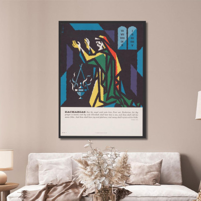 Zaccaria Joseph Binder jbn24 quadro stampato su tela