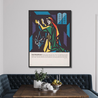 Zaccaria Joseph Binder jbn24 quadro stampato su tela