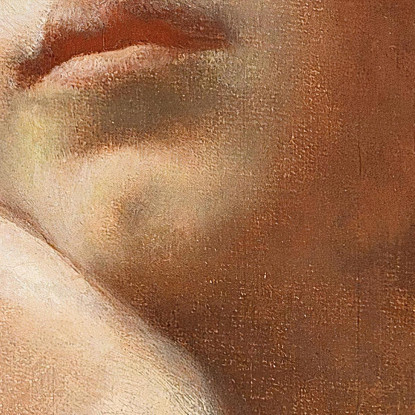 Ritratto Di Una Ragazza Con La Corona Di Alloro Władysław Czachórski wcz10 quadro stampato su tela