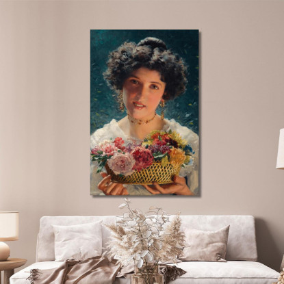 Il Mazzolino 2 Władysław Czachórski wcz18 quadro stampato su tela