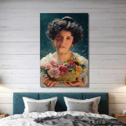 Il Mazzolino 2 Władysław Czachórski wcz18 quadro stampato su tela