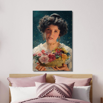 Il Mazzolino 2 Władysław Czachórski wcz18 quadro stampato su tela