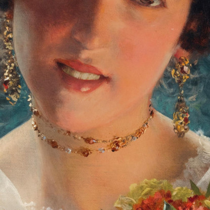 Il Mazzolino 2 Władysław Czachórski wcz18 quadro stampato su tela