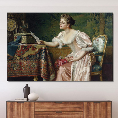 L'Invito Władysław Czachórski wcz20 quadro stampato su tela