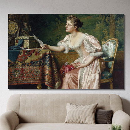 L'Invito Władysław Czachórski wcz20 quadro stampato su tela