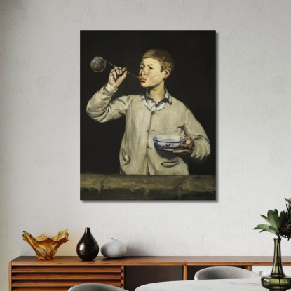 Ragazzo Che Soffia Bolle Édouard Manet emt18 quadro stampato su tela
