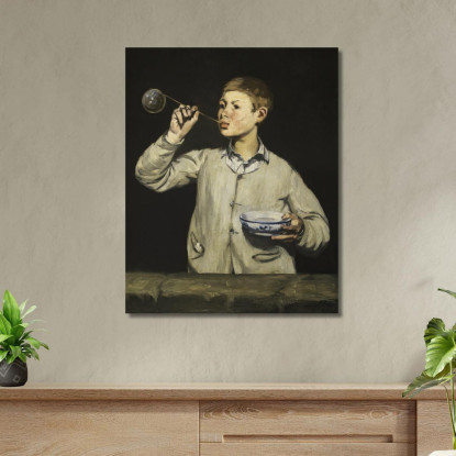 Ragazzo Che Soffia Bolle Édouard Manet emt18 quadro stampato su tela