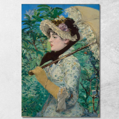 Giovanna Primavera Édouard Manet emt40 quadro stampato su tela
