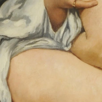 La Ninfa Sorpresa 1861 Édouard Manet emt45 quadro stampato su tela