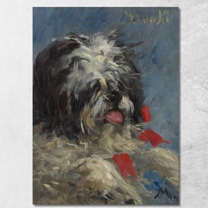Donki Il Cane Édouard Manet emt52 quadro stampato su tela
