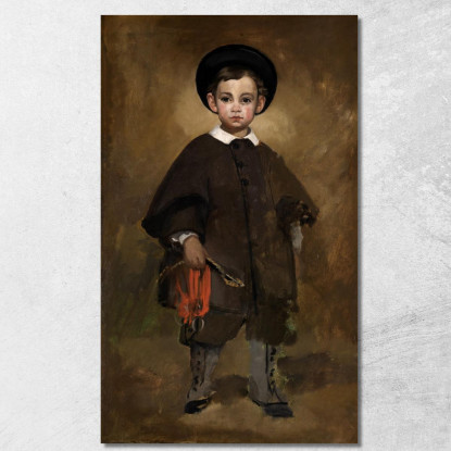 Piccolo Lange Édouard Manet emt55 quadro stampato su tela