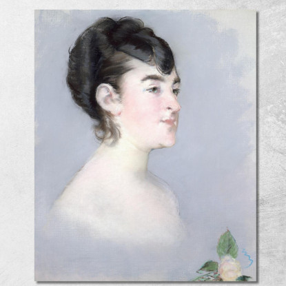 La Signorina Isabelle Lemonnier Édouard Manet emt62 quadro stampato su tela