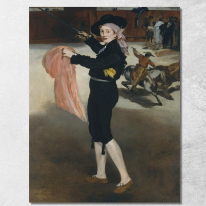 Mademoiselle In Costume Da Espada Édouard Manet emt63 quadro stampato su tela