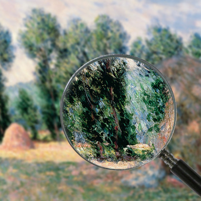 Mucchi Di Fieno Claude Monet mnt246 quadro stampato su tela