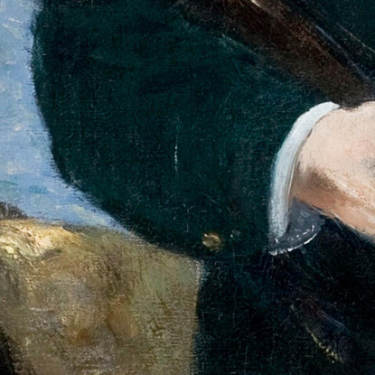 Il Signor Eugène Petuiset Il Cacciatore Di Leoni Édouard Manet emt66 quadro stampato su tela