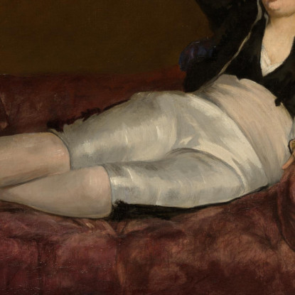 Giovane Donna Sdraiata In Costume Spagnolo Édouard Manet emt94 quadro stampato su tela