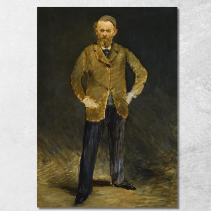 Auto Ritratto Édouard Manet emt99 quadro stampato su tela