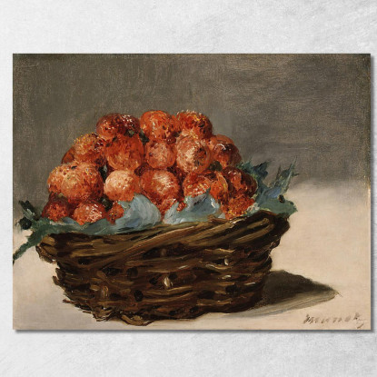 Fragole Édouard Manet emt105 quadro stampato su tela