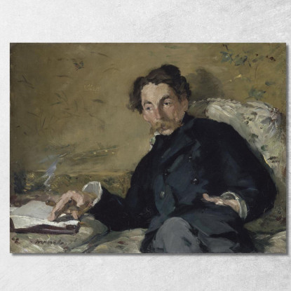 Stephane Mallarmé Édouard Manet emt107 quadro stampato su tela