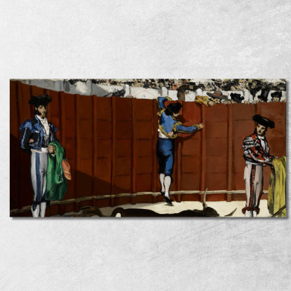 La Corrida 1864 Édouard Manet emt117 quadro stampato su tela
