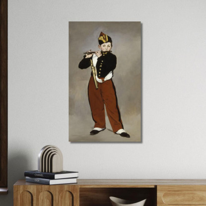 Il Piffero Édouard Manet emt122 quadro stampato su tela
