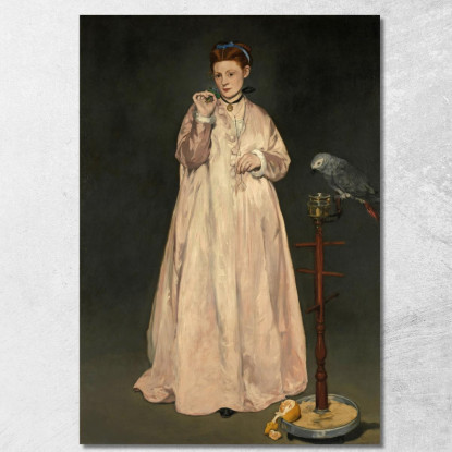 Giovane Signora Nel 1866 Édouard Manet emt150 quadro stampato su tela
