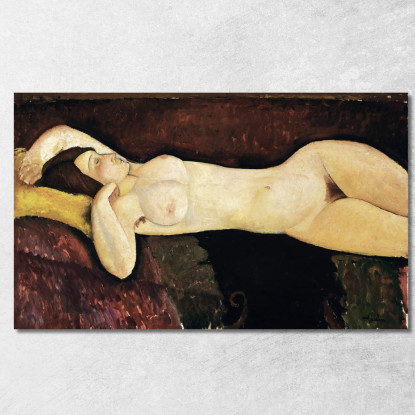 Le Grand Nu Amedeo Modigliani amd30 quadro stampato su tela