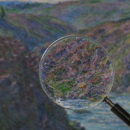 Le Gole Della Creuse Claude Monet mnt273 quadro stampato su tela