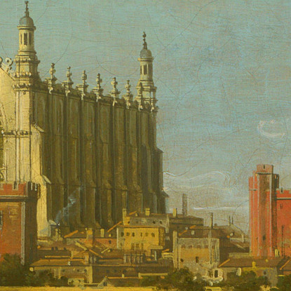 Eton College Canaletto cnl12 quadro stampato su tela
