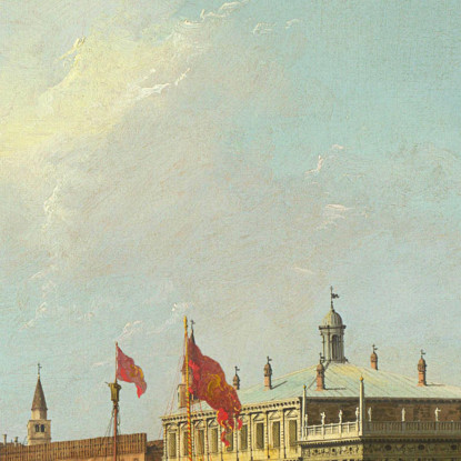 Il Bacino Di San Marco Nel Giorno Dell'Ascensione Canaletto cnl16 quadro stampato su tela