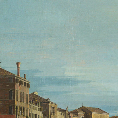 Il Canal Grande Con S. Simeone Piccolo Canaletto cnl19 quadro stampato su tela