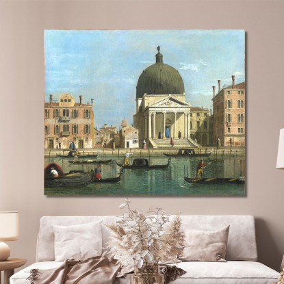S. Simeone Piccolo Canaletto cnl27 quadro stampato su tela