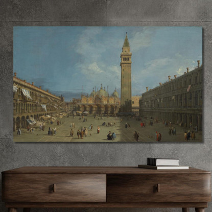 Piazza San Marco Canaletto cnl36 quadro stampato su tela