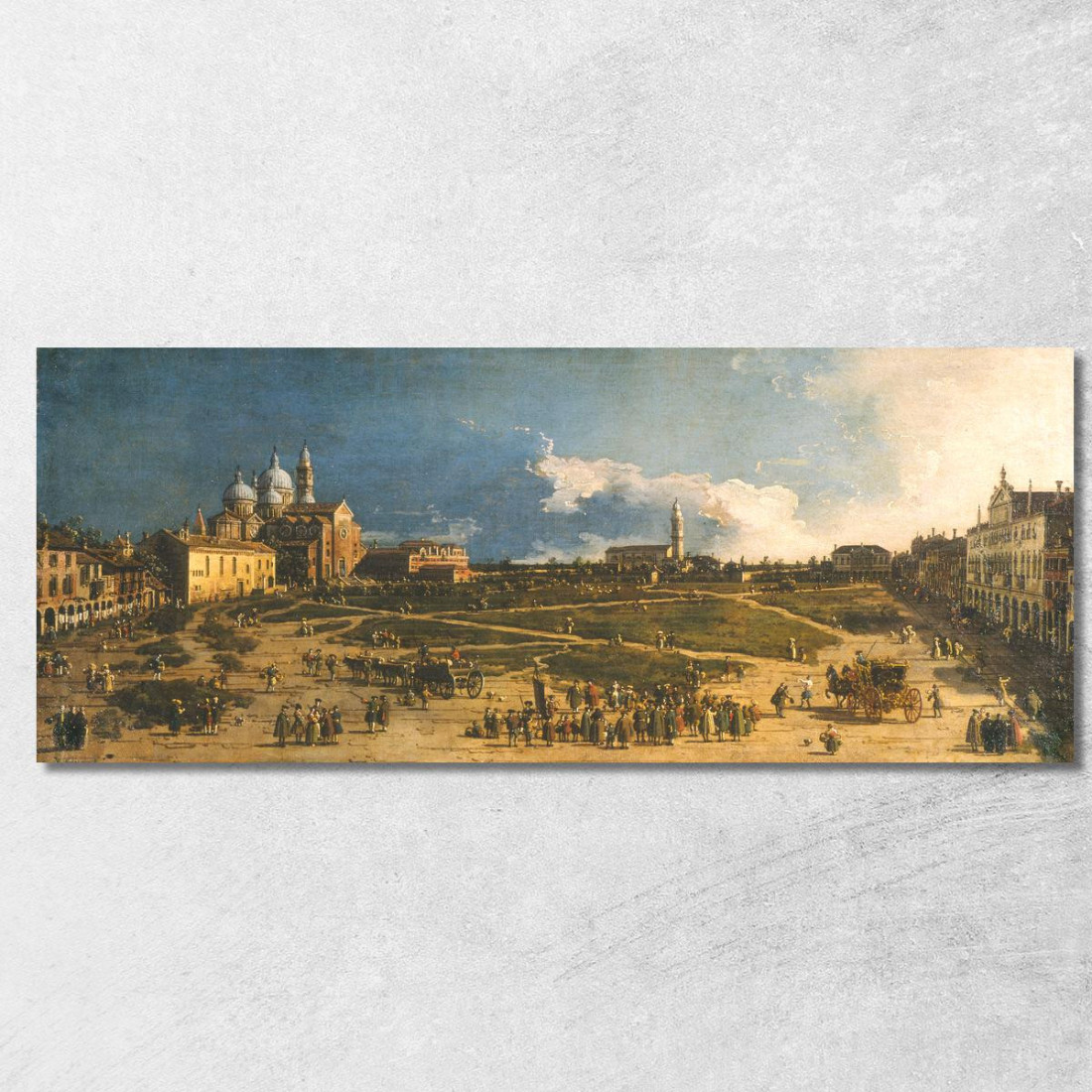 Prà Della Valle In Padua Canaletto cnl37 quadro stampato su tela
