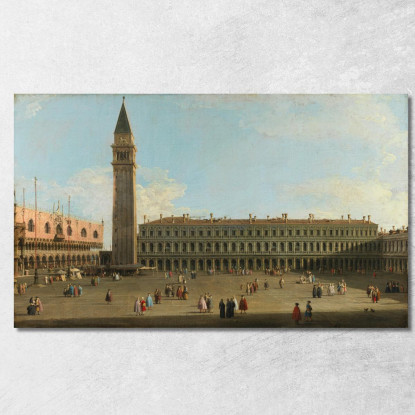 Piazza San Marco Venezia Canaletto cnl38 quadro stampato su tela
