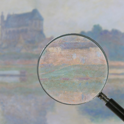 La Chiesa Di Vernon Grey Times Claude Monet mnt277 quadro stampato su tela