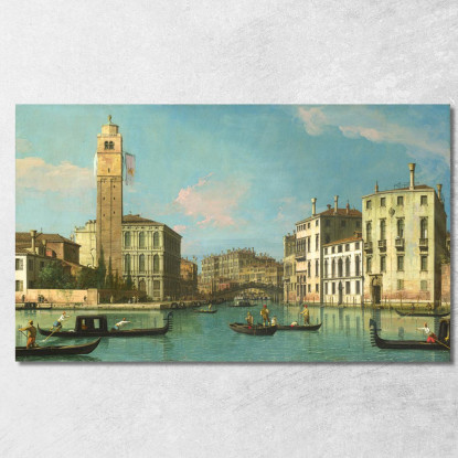 Ingresso A Cannaregio Canaletto cnl41 quadro stampato su tela